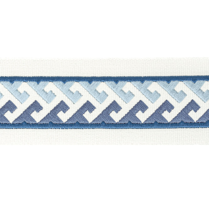 Sunrise Tape 3 Lagoon by Stout Trim Stout Trim Sunrise Tape 3 LagoonTrim Beach Grove Trim 100%Sda China </p><p>Repeat: H: 0, V: 0.75 1.5 in - Fabric Carolina -