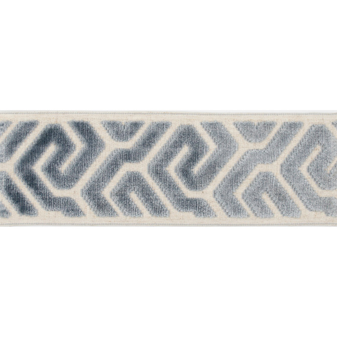 Sutton Tape Sky by Magnolia Trim - 58% Rayon, 31% Poly, 11% Linen China Horizontal: and Vertical: 3.5 - Fabric Carolina - Sutton Tape Sky by Magnolia Trim - 58% Rayon, 31% Poly, 11% Linen China Horizontal: and Vertical: 3.5 - Fabric Carolina -