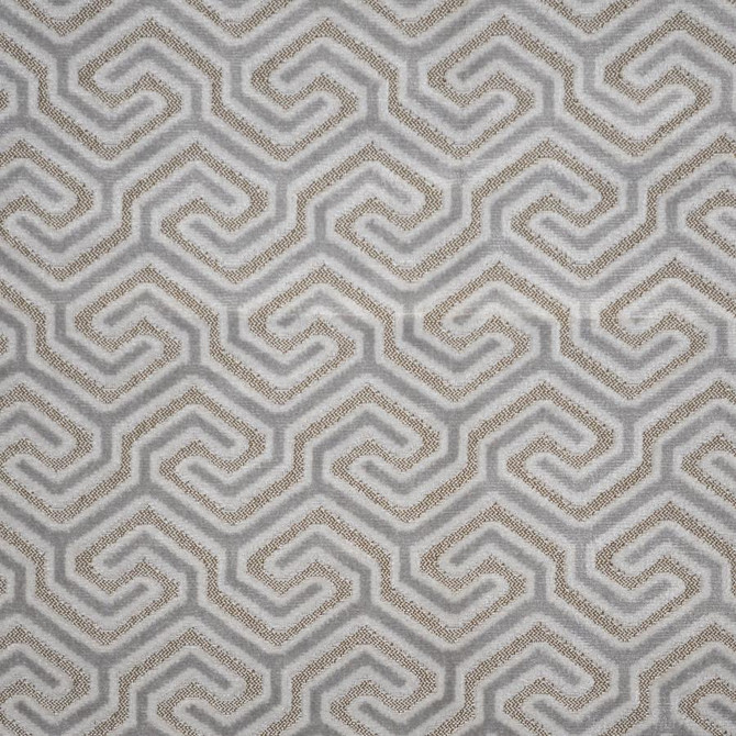 Garola # 612 Aluminum by Maxwell Fabric Performance Cut Velvets 48% POLYESTER
47% VISCOSE
5% COTTON BELGIUM V-5.0"H-3.4" 55" - Fabric Carolina -