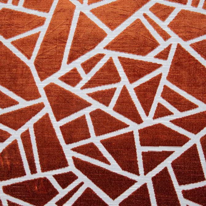 Trento # 641 Rust by Maxwell Fabric PERFORMANCE CUT VELVETS 54% VISCOSE
28% POLYESTER
18% COTTON BELGIUM V-27"H-13.8" 55" - Fabric Carolina -