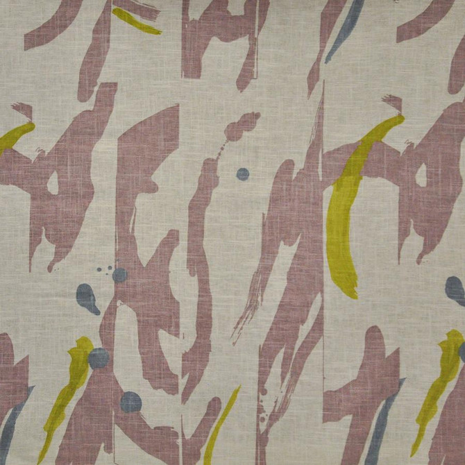 Painterly # 201 Purple Rain by Maxwell Fabric Define 50% COTTON/50% LINEN TURKEY V-35"H-27" 54" - Fabric Carolina -