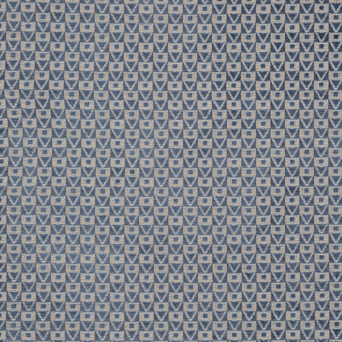 Moscato 604 Captain by Maxwell Fabric PERFORMANCE WOVENS-VOL. VII BLUEJAY 43% VISCOSE TURKEY  V-1" H-1.8" 53.5"  - Fabric Carolina -