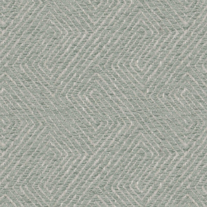West End 923 Eucalyptus by Maxwell Fabric PERFORMANCE WOVENS-VOL. VII TIDEPOOL 84% RECYCLED POLYESTER INDIA  V-4.7" H-3.5" 56"  - Fabric Carolina -