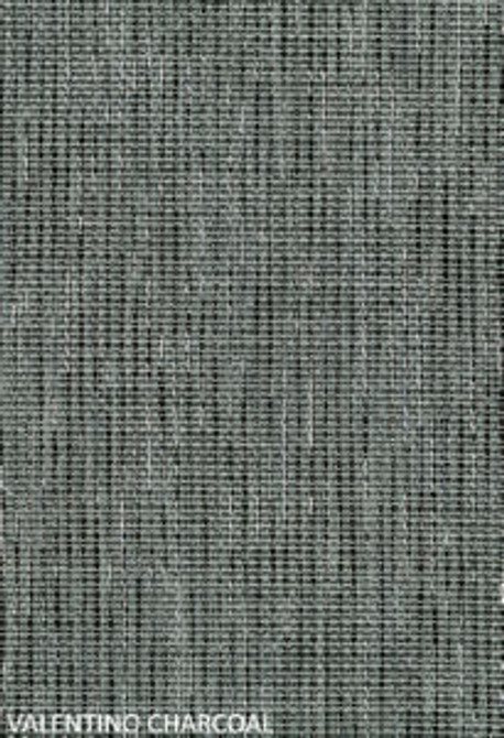 Valentino Charcoal V026 by Norbar Fabric SHEER PASSION 100% POLYESTER TURKEY 118 - Fabric Carolina -