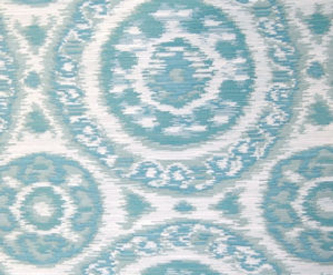 Trepid Seaglass by Norbar Fabric SOLEIL 100% POLYESTER USA  13 3/8"V 13 3/4"H 54  - Fabric Carolina -