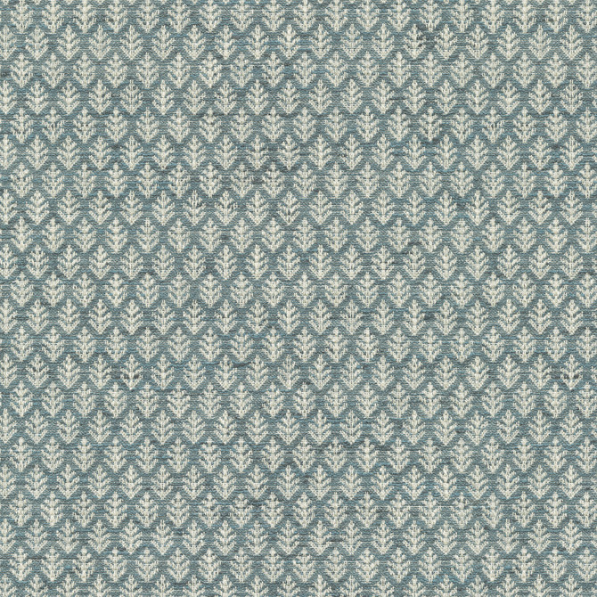 Fern Fair Cornflower 471092 by P/K LIFESTYLES Fabric - 86% polyester, 14% cotton India 51000 Horizontal: 0.62 and Vertical: 1.12 54 - Fabric Carolina -