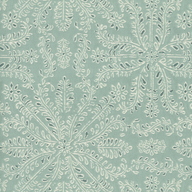 Taj Tile Mist 570041 by VILLA D'ASCOLI Fabric - 60% cotton, 26% polyester, 14% rayon India 28000 Horizontal: 13.5 and Vertical: 14.62 54 - Fabric Carolina -