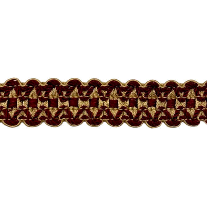 Buggy Bordeaux by Europatex Fabric Carriage House 50% Polyester, 50% Rayon 0.75 inches - Fabric Carolina -