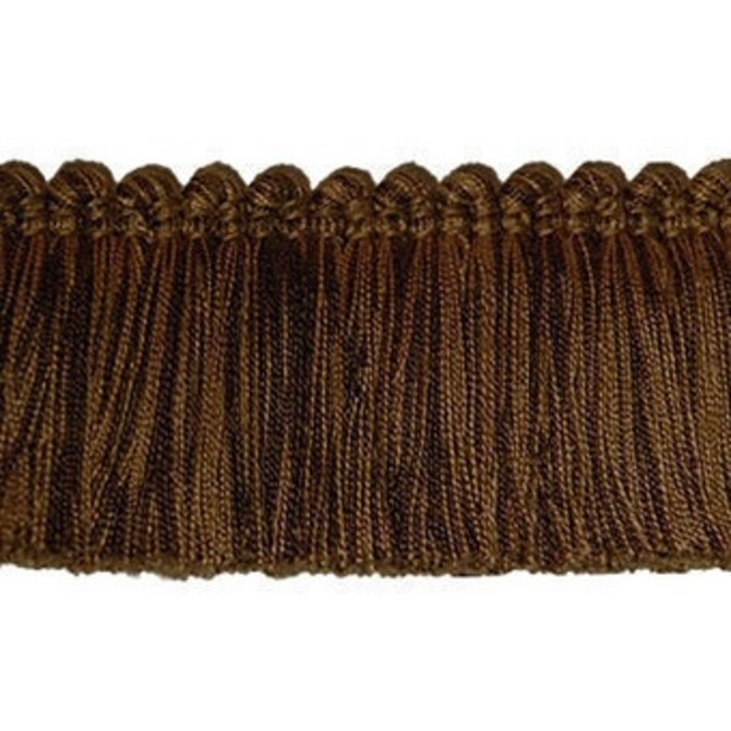 Denham Chocolate by Europatex Fabric Natures Choice 50% Viscose, 50% Cotton 1.75 inches - Fabric Carolina -