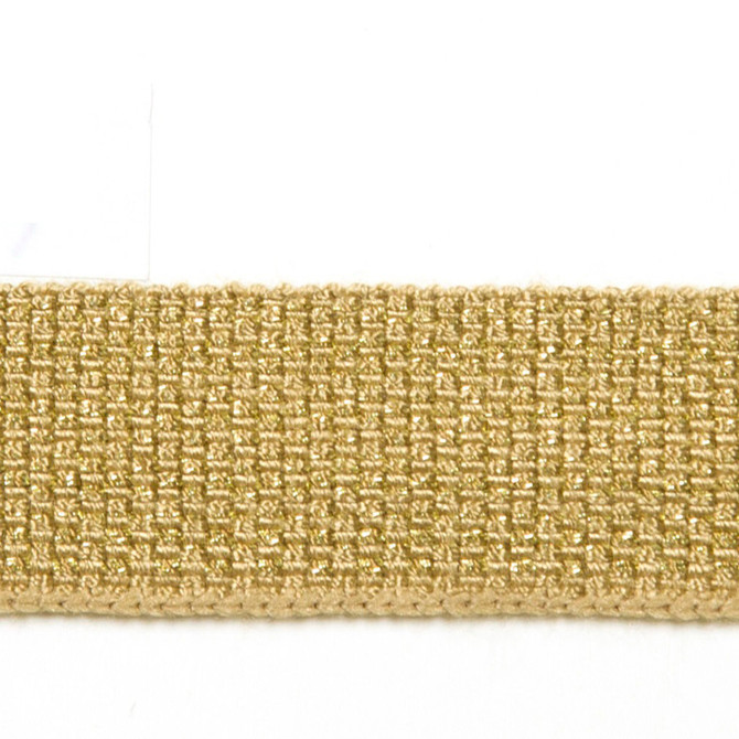 Le Lin Metallic Micro Tape Copper by Europatex Fabric Le Lin 42% Fibranne, 30% Rayon, 25% Metallic yarns, 3% Polyester 0.56 inches - Fabric Carolina -