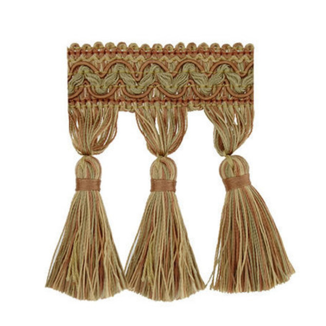 Malaga Spring Time by Europatex Fabric Malaga Tassel Fringe 1.5 3.50 inches - Fabric Carolina -