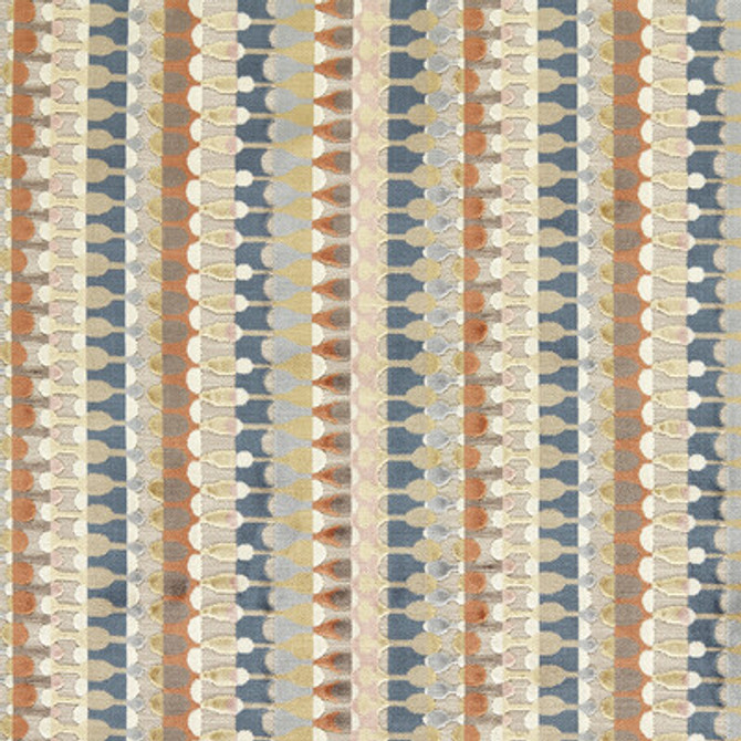 Clarke And Clarke Upholstery F1687/03.CAC.0 Upholstery POLYESTER - 57%;VISCOSE - 43% India </p><p>Repeat: H: , V: 27.5 21 - My Fabric Connection -