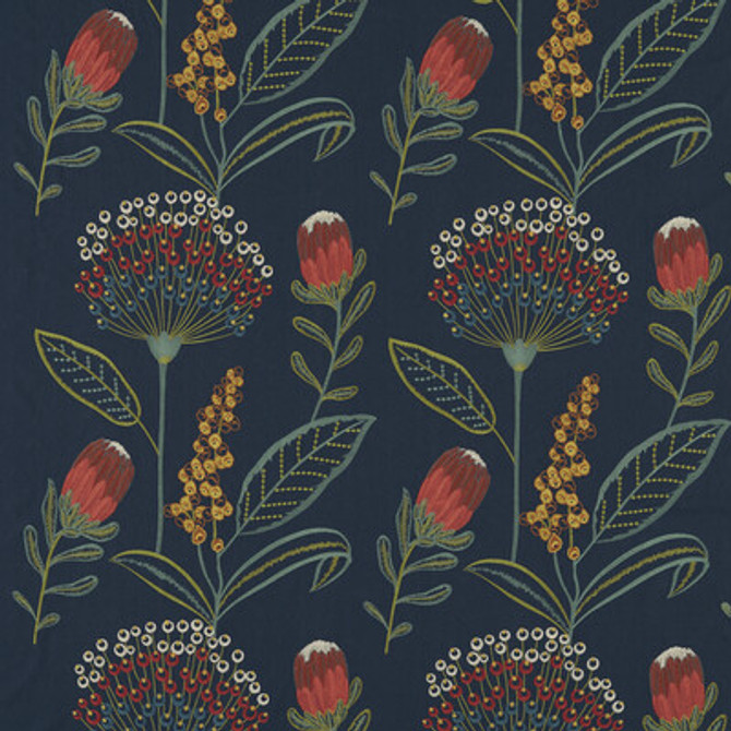 Clarke And Clarke Drapery F1715/02.CAC.0 Drapery POLYESTER - 59%;COTTON - 41% India </p><p>Repeat: H: , V: 27.5 21 - My Fabric Connection -