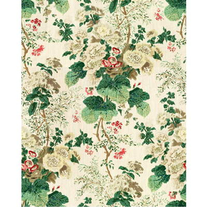 Lee Jofa Multipurpose HOLLYHOCK HAND.WHTBRO.0 Multipurpose LINEN - 100% Thailand </p><p>Repeat: H: , V: 27.5 21 - My Fabric Connection -