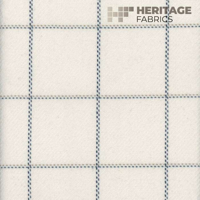 Frazier Slate by Heritage Fabric - 100% Cotton India 30,000 Horizontal: 3" and Vertical: 3" 54" - Fabric Carolina -