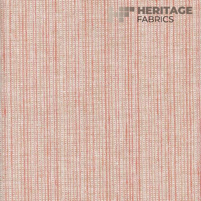Strie Coral by Heritage Fabric - 88% Polyester 12% Cotton India 100,000 Horizontal: N/A and Vertical: N/A 54" - Fabric Carolina -