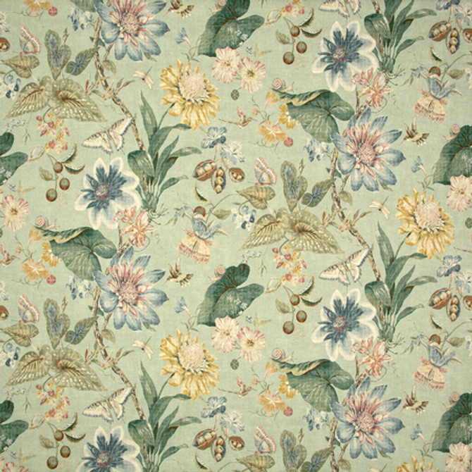 <p>Garden Friends Seafoam by Carole Fabric</p><p><strong>Required Minimum Quantity Purchase: 2 yards</strong></p><p>Book: Moodscapes</p><p>Content: 100% Cotton</p><p>Origin: </p><p>Performance: 25,000 Wyzenbeek Double Rubs</p><p>Repeat: 27" V, 26 1/2" H HD</p><p>Width: 54""</p>