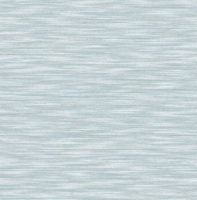 Benson Light Blue Faux Fabric Wallpaper by A-Street Prints Aura Covers about 56.4 square feet 20.5-in by 33-ft long roll Unpasted 20.9 - Fabric Carolina -