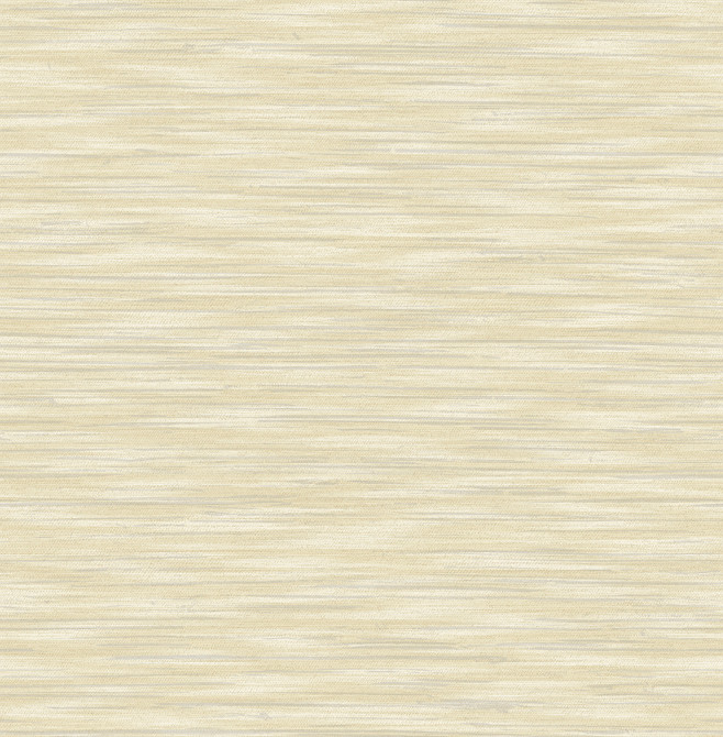 Benson Yellow Faux Fabric Wallpaper by A-Street Prints Aura Covers about 56.4 square feet 20.5-in by 33-ft long roll Unpasted 20.9 - Fabric Carolina -