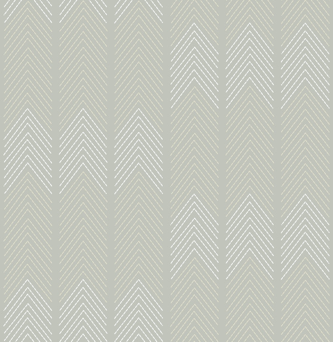 Nyle Light Grey Chevron Stripes Wallpaper by A-Street Prints Hannah Covers about 56.4 square feet 20.5-in by 33-ft long roll Unpasted 10.4 - Fabric Carolina -