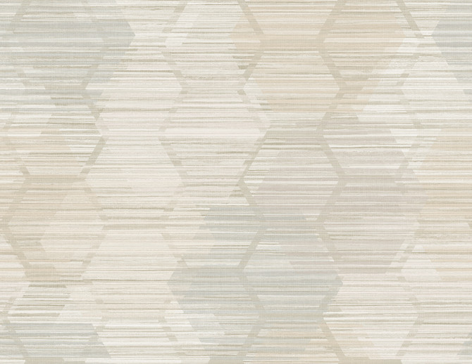 Jabari Wheat Geometric Faux Grasscloth Wallpaper by A-Street Prints Imprint Covers about 60.8 square feet 27-in by 27-ft long roll Unpasted 20.8 - Fabric Carolina -