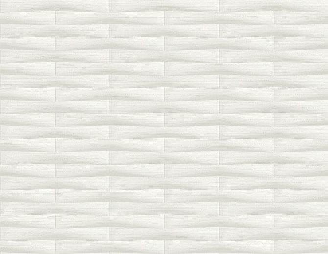 Gator White Geometric Stripe Wallpaper by A-Street Prints Inlay Covers about 60.8 square feet 27-in by 27-ft long roll Unpasted 10.4 - Fabric Carolina -