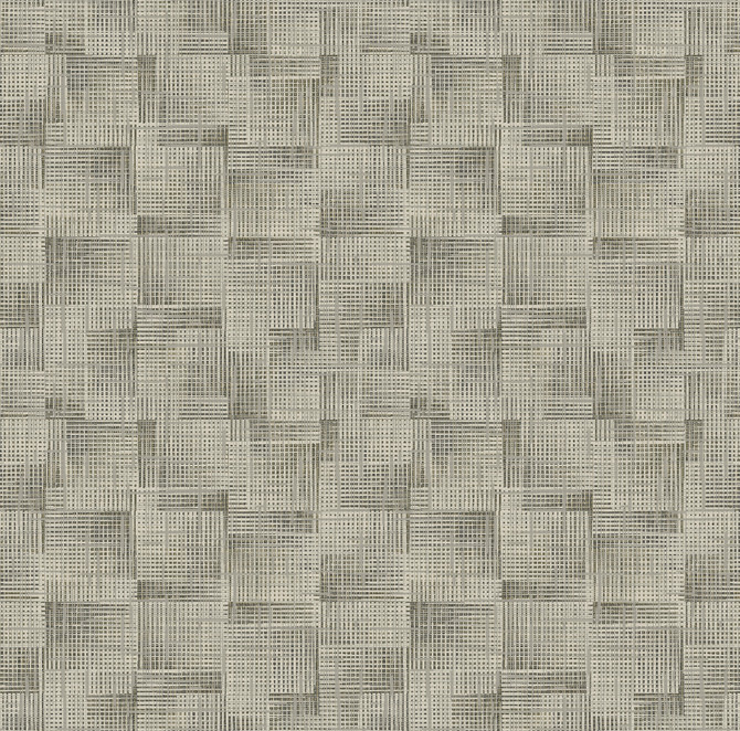 Ting Light Grey Lattice Wallpaper by A-Street Prints Loom Covers about 60.8 square feet 27-in by 27-ft long roll Unpasted 27 - Fabric Carolina -