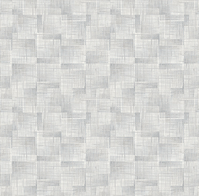 Ting Light Blue Lattice Wallpaper by A-Street Prints Loom Covers about 60.8 square feet 27-in by 27-ft long roll Unpasted 27 - Fabric Carolina -