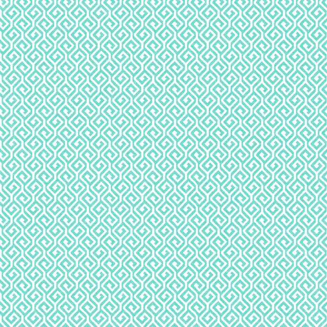 Sete Aqua Greek Key Wallpaper by A-Street Prints Solstice Covers about 56.4 square feet 20.5-in by 33-ft long roll Unpasted 1.38 - Fabric Carolina -