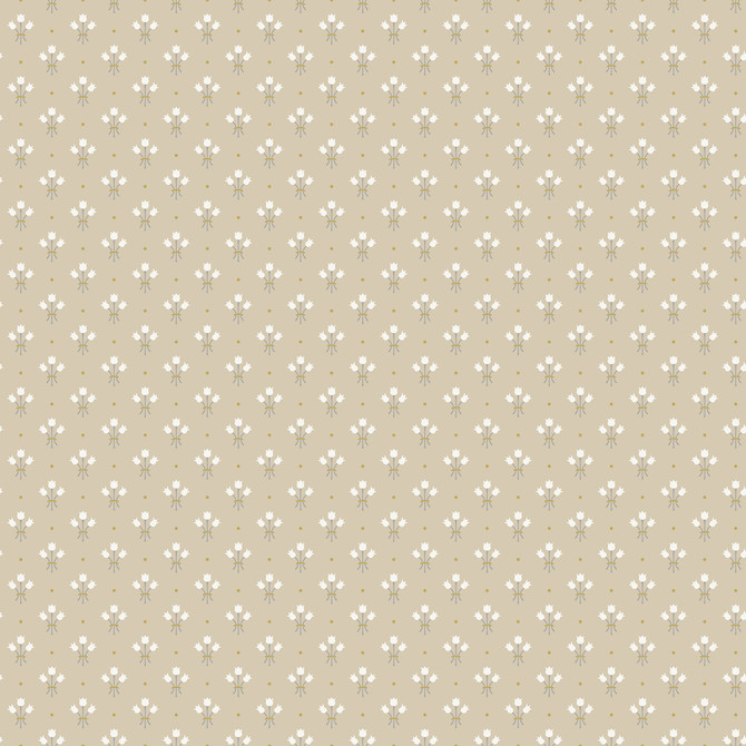 Lili Beige Miniature Floral Wallpaper by A-Street Prints Spring Covers about 56.4 square feet 20.5-in by 33-ft long roll Unpasted 1.73 - Fabric Carolina -