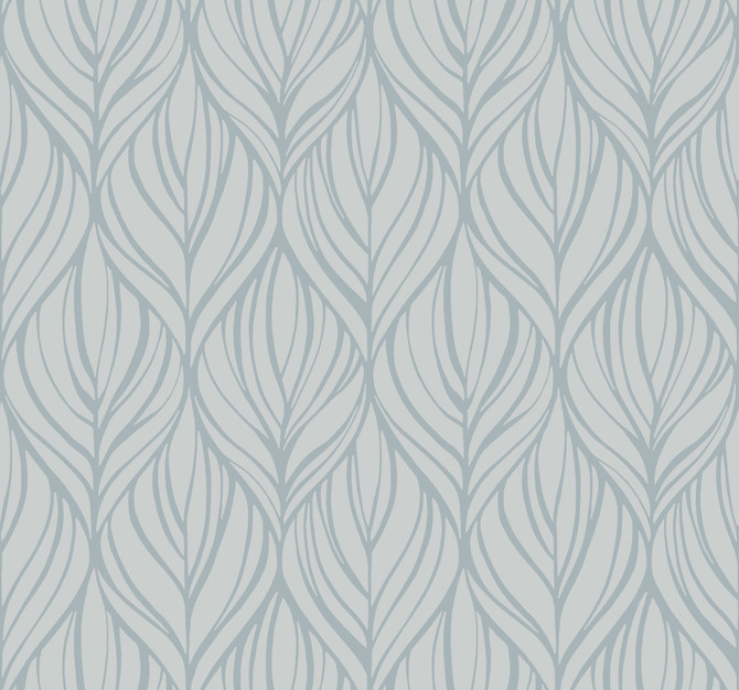 Palma Blue & Silver Wallpaper by Candice Olson Candice Olson After 8 Covers about 60.8 square feet 27-in by 27-ft long roll Unpasted 25.25 - Fabric Carolina -