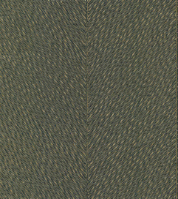Palm Chevron Wallpaper by York Wallcoverings Earthy Tones Unpasted 0 - Fabric Carolina -
