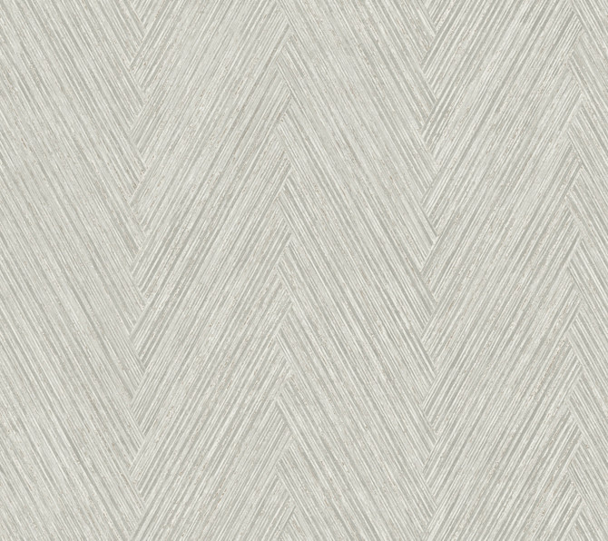 Thatched Chevron Dove Wallpaper by York Wallcoverings Formations Covers about 60.8 square feet 27-in by 27-ft long roll Unpasted 24 - Fabric Carolina -