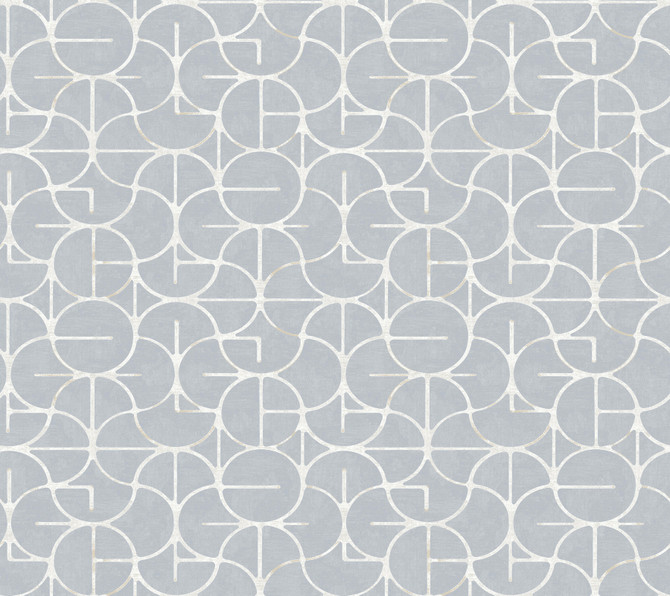 Looking Glass Chambray Wallpaper by York Wallcoverings Formations Covers about 60.8 square feet 27-in by 27-ft long roll Unpasted 24 - Fabric Carolina -
