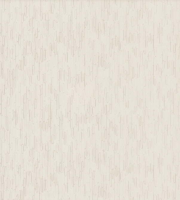 Calliope Pearl Trax Wallpaper by Ronald Redding Industrial Interiors III Covers about 65 square feet 26-in by 30-ft long roll Unpasted 0 - Fabric Carolina -