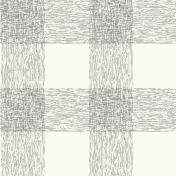 Common Thread Black & White Wallpaper by Magnolia Home Magnolia Home Vol. II Covers about 56.4 square feet 20.5-in by 33-ft long roll Prepasted 20.5 - Fabric Carolina -