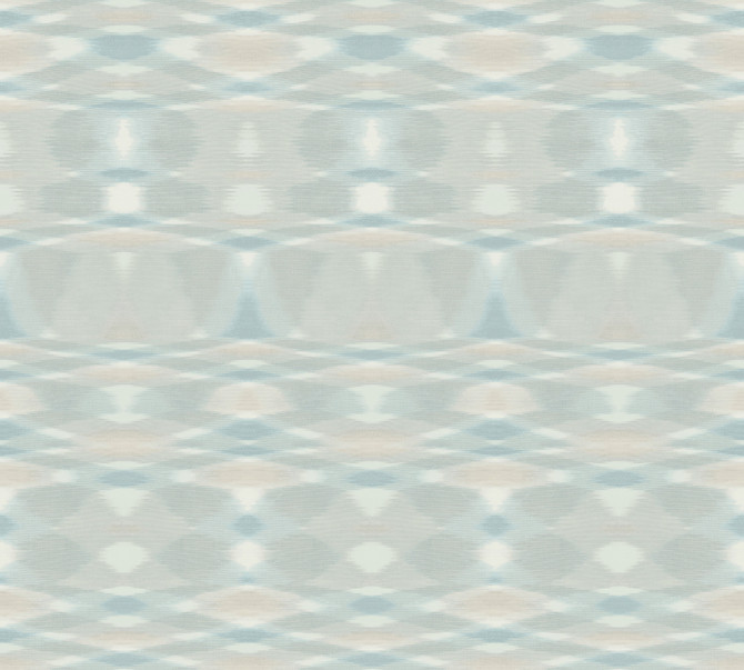 Sunrise Flame Light Blue Wallpaper by Missoni Missoni 4 Covers about 108.1 square feet 39.3-in by 33-ft long roll Unpasted 37.4 - Fabric Carolina -