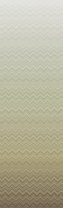 Iconic Shades Green Wallpaper by Missoni Missoni 4 Covers about 70.7 square feet 39.3-in by 21.6-ft long roll Unpasted 129.9 - Fabric Carolina -