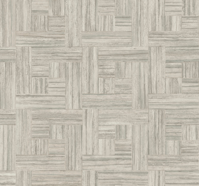 Tesselle Grey Wallpaper by York Wallcoverings Natural Digest Covers about 60.8 square feet 27-in by 27-ft long roll Unpasted 25.25 - Fabric Carolina -