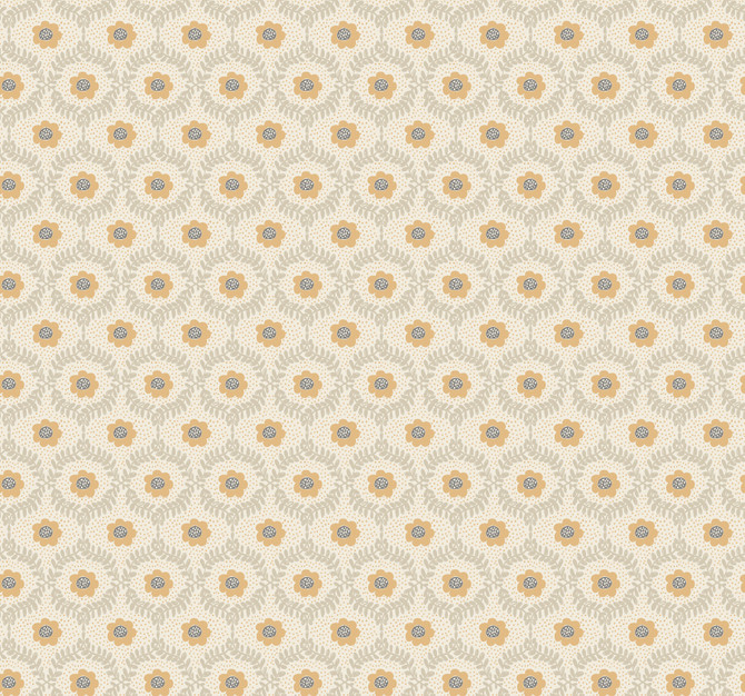 Emma Linen Wallpaper by Rifle Paper Co. Rifle Paper Co. 3rd Edition Covers about 60.8 square feet 27-in by 27-ft long roll Unpasted 25.25 - Fabric Carolina -