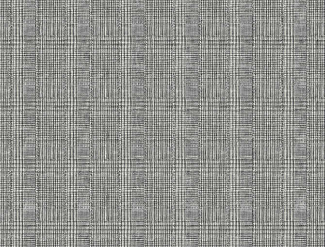 Shirting Plaid Black Wallpaper by Ronald Redding Traveler Covers about 60.8 square feet 27-in by 27-ft long roll Unpasted 20.5 - Fabric Carolina -