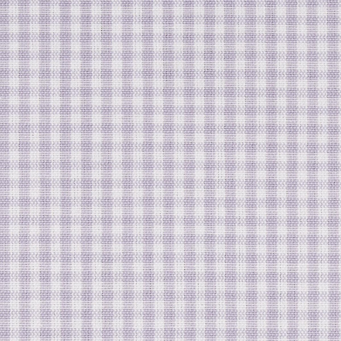 Barnet Cotton Check Lilac 64648 by Schumacher Fabric New Traditional: Provenal - Fabric Carolina -