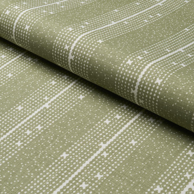 Stella Stripe Moss 182110 by Schumacher Fabric Veere Grenney 8.88" - Fabric Carolina -