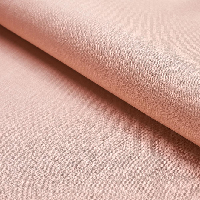 Lange Glazed Linen Blush 82682 by Schumacher Fabric Perfect Basics: Linen - Fabric Carolina -