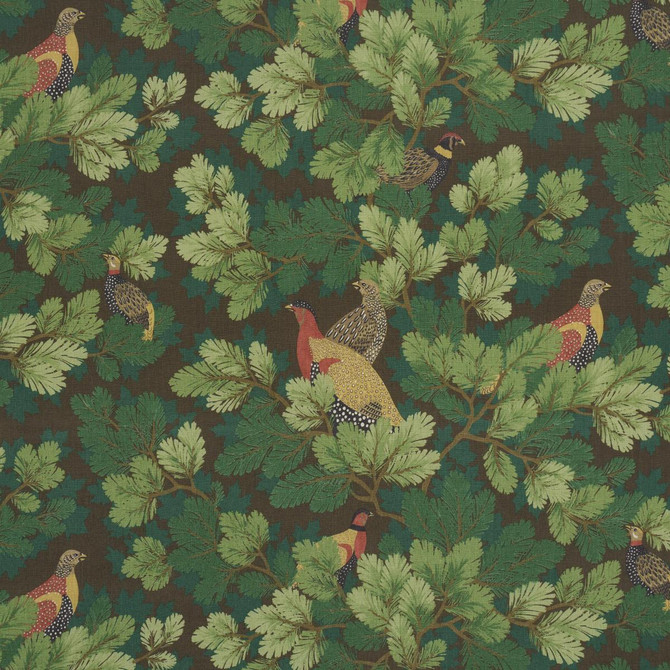 Covey Hedge Chestnut 182251 by Schumacher Fabric A Country Life 27.0" - Fabric Carolina -