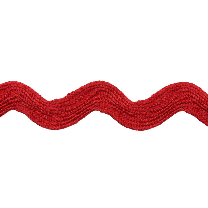 Ric Rac Tape Large Rosso 82723 by Schumacher Trim New Old-Fashioned - Fabric Carolina -