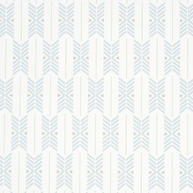 Quiver Haze 5015811 by Schumacher Wallpaper A Rum Fellow 3.38" - Fabric Carolina -