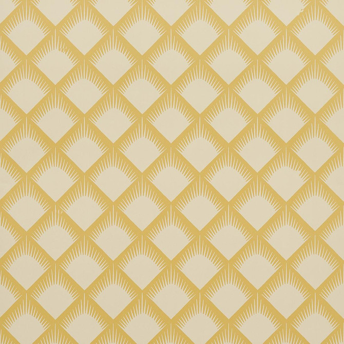 Maize Mustard 5015042 by Schumacher Wallpaper Neisha Crosland 20.5" - Fabric Carolina -