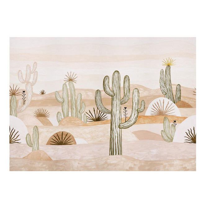 Desert Scape Mojave 5014611 by Schumacher Wallpaper Abel Macias 200.0" - Fabric Carolina -