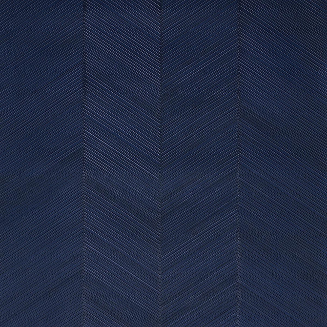 Chevron Texture Midnight Blue 5005654 by Schumacher Wallpaper Textured Wallcoverings & Printed Grasscloths 13.5" - Fabric Carolina -